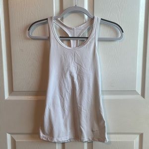 Nike White Workout Tank Top
